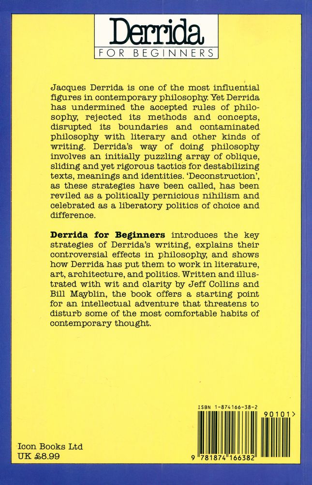 『Derrida FOR BEGINNERS』 3