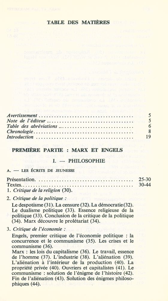 『MARX ET LES MARXISTES』 2