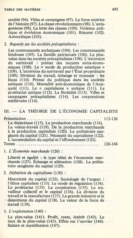 『MARX ET LES MARXISTES』 4