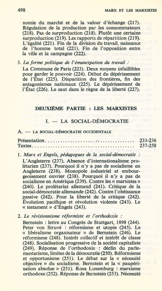 『MARX ET LES MARXISTES』 8