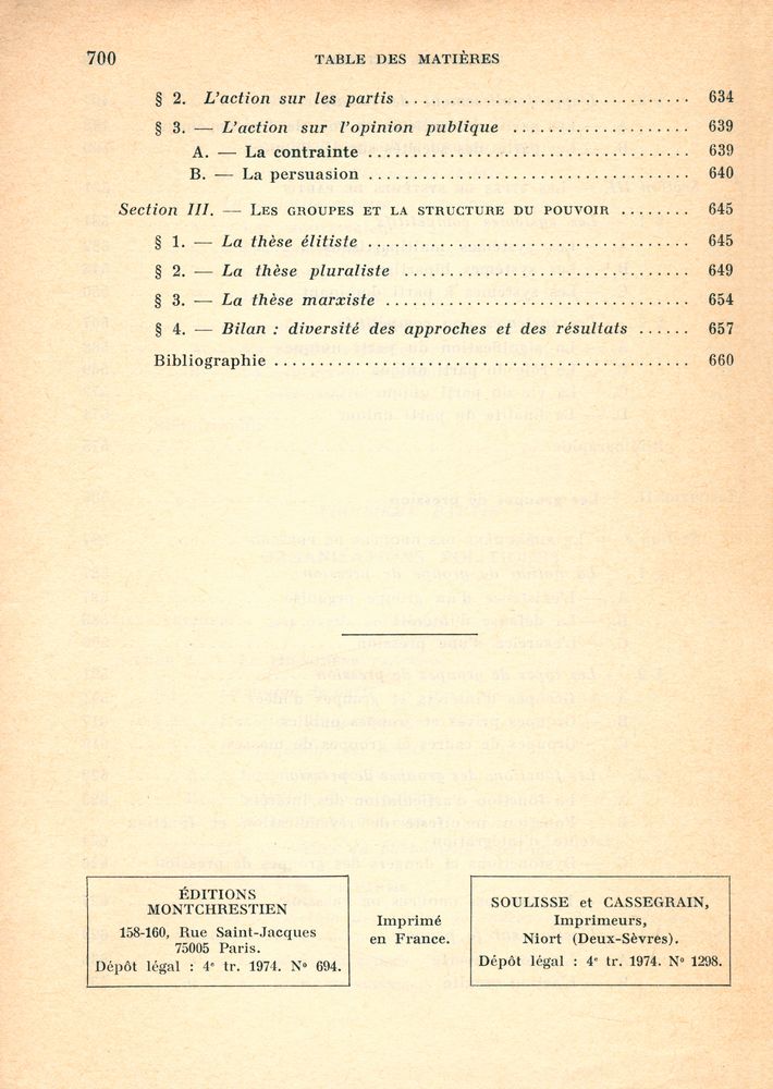 『SOCIOLOGIE POLITIQUE : ÉLÉMENTS DE SCIENCE POLITIQUE』