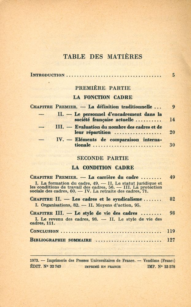 『LES CADRES』 2