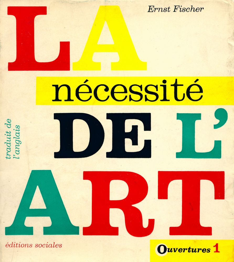 『LA NECESSITE DE L'ART』 1