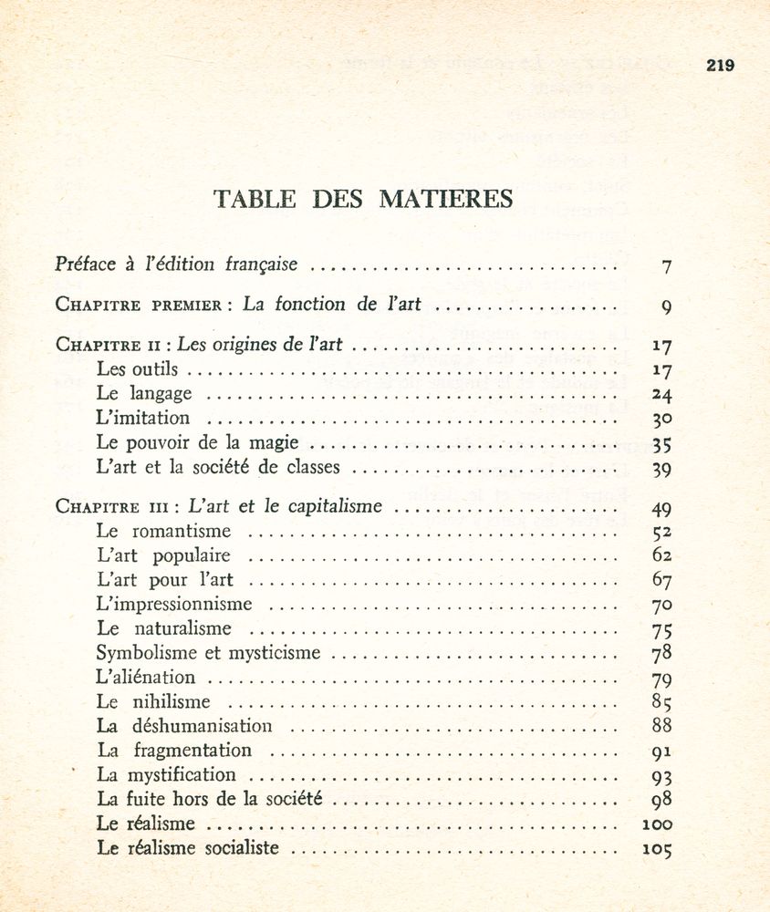 『LA NECESSITE DE L'ART』 2