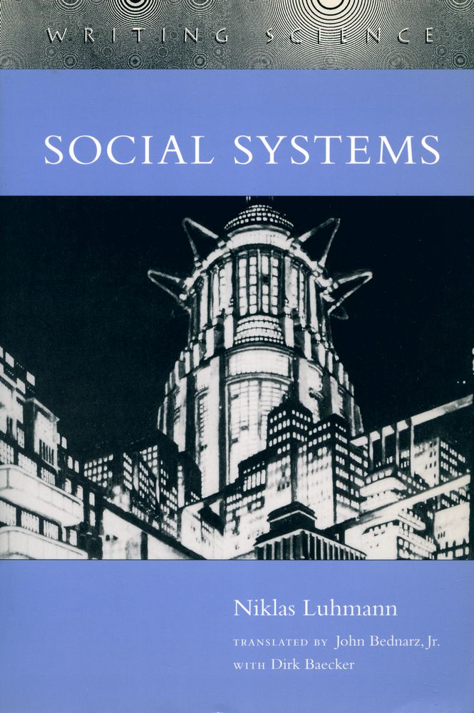 『WRITING SCIENCE - SOCIAL SYSTEMS』 1