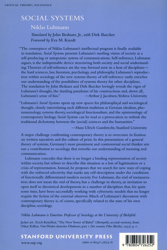 『WRITING SCIENCE - SOCIAL SYSTEMS』 3