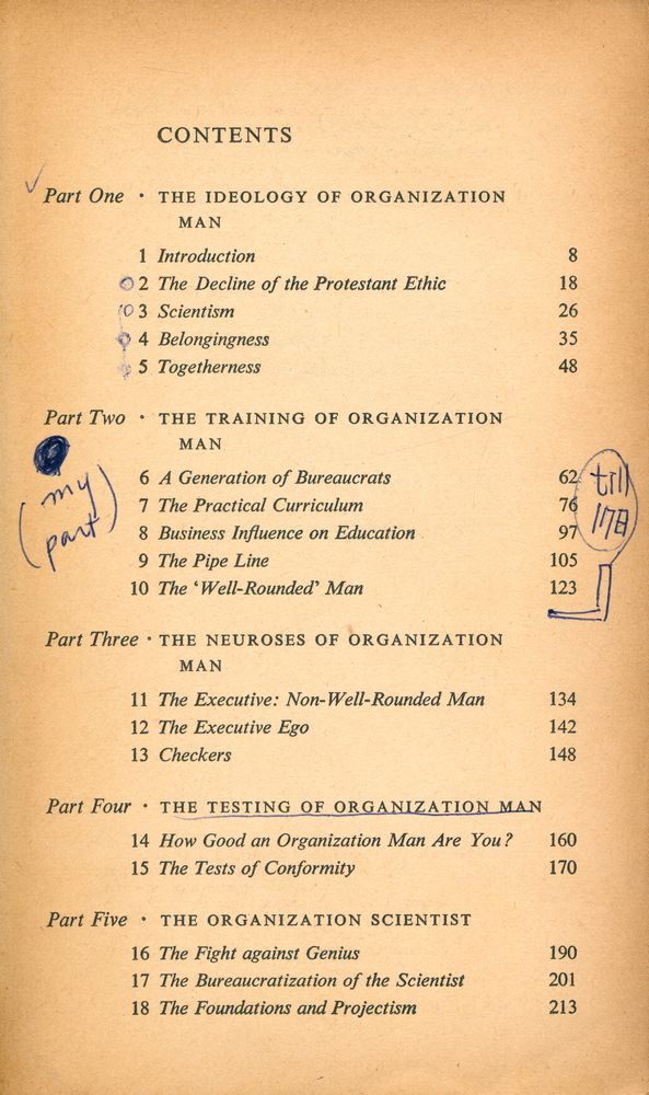 『THE ORGANIZATION MAN』 2