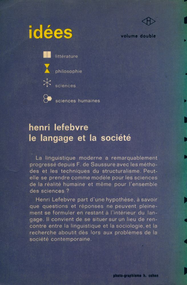 『Le langage et la société』 3
