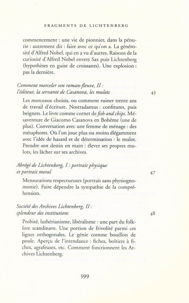 『fragments de lichtenberg』 4