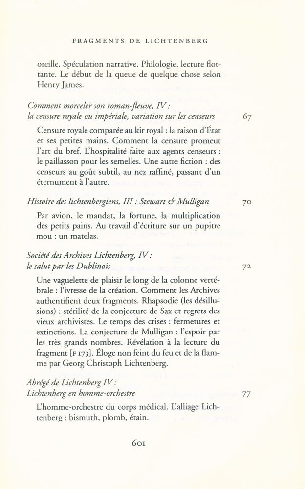 『fragments de lichtenberg』 6