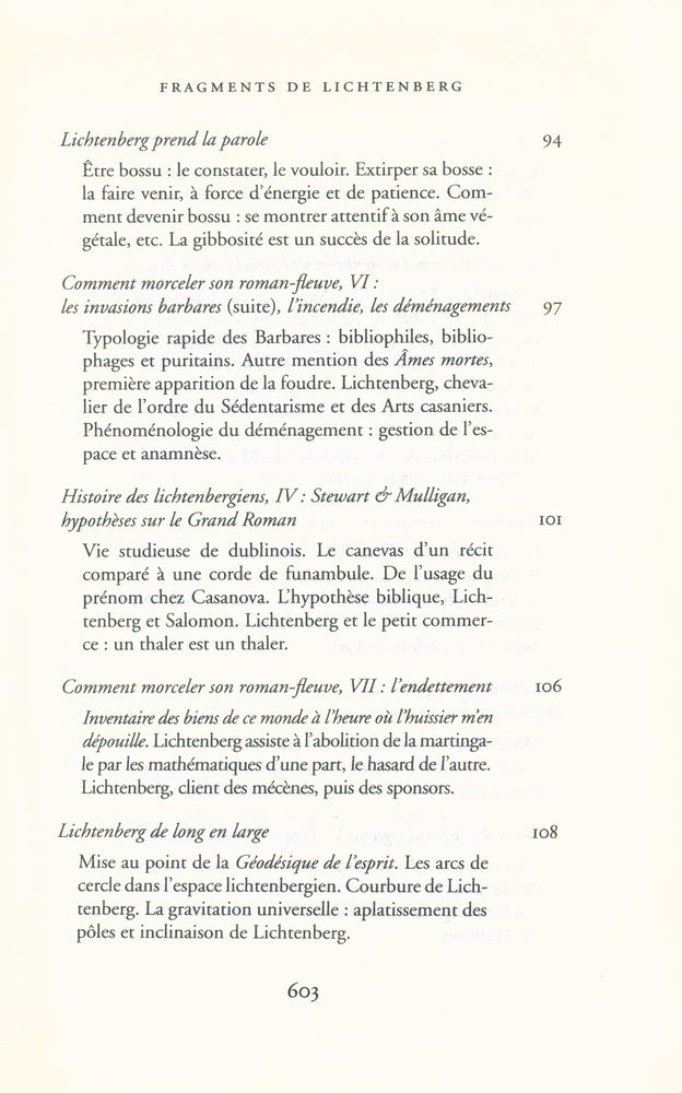 『fragments de lichtenberg』 8