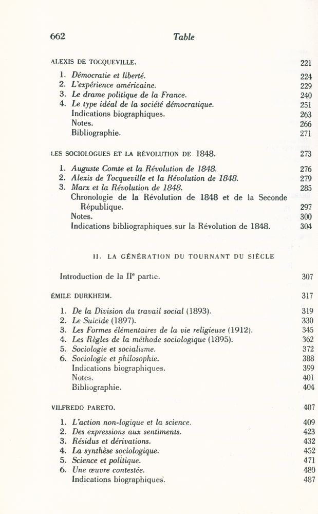 『Les étapes de la pensée sociologique : Montesquieu. Comte. Marx. Tocqueville. Durkheim. Pareto. Weber.』 3