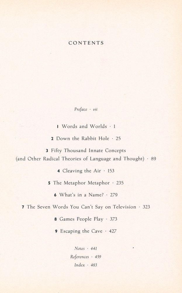 『The stuff of thought : language as a window into human nature』 2