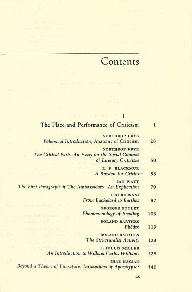 『ISSUES IN CONTEMPORARY LITERARY CRITICISM』 2