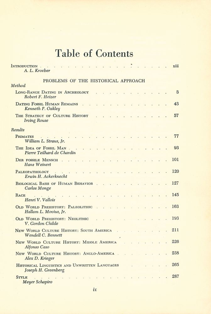 『Anthropology Today : An Encyclopedic Inventory』 2