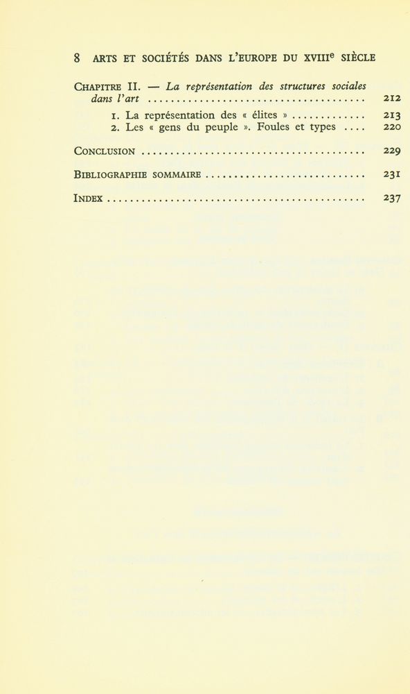 『arts et sociétés dans l'europe du XVIIIe siècle』 5