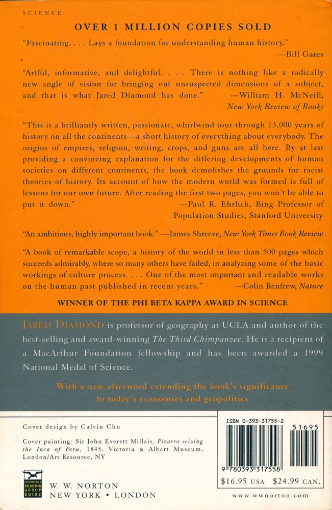 『Guns, germs, and steel : the fates of human society』 5