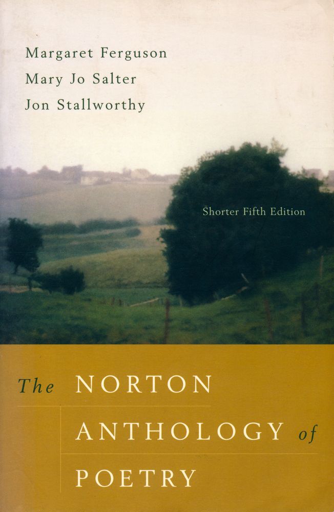 『The Norton anthology of poetry』 1