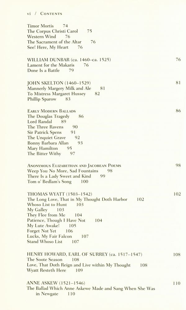 『The Norton anthology of poetry』 3