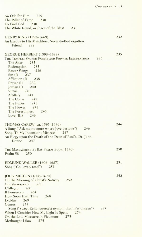『The Norton anthology of poetry』 8