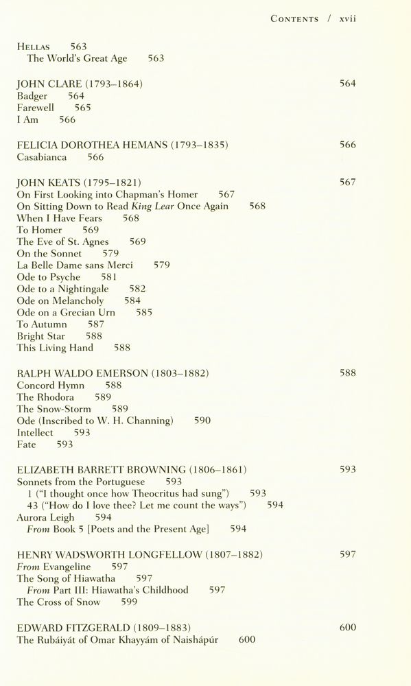 『The Norton anthology of poetry』