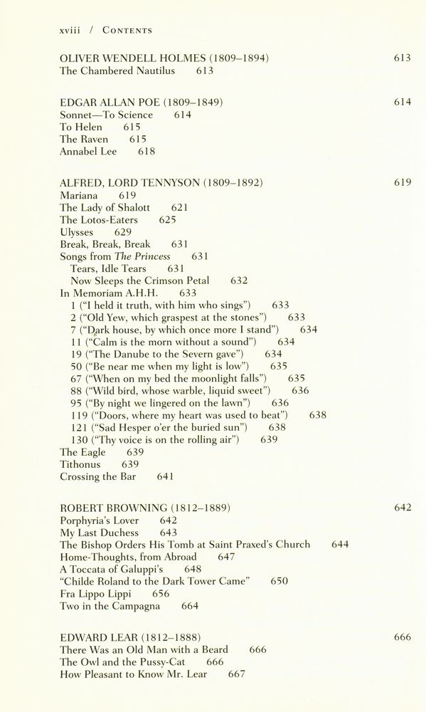 『The Norton anthology of poetry』