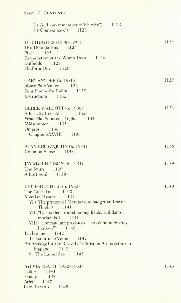 『The Norton anthology of poetry』