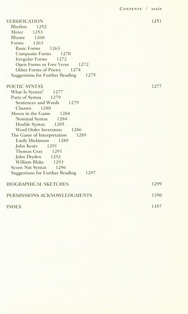 『The Norton anthology of poetry』