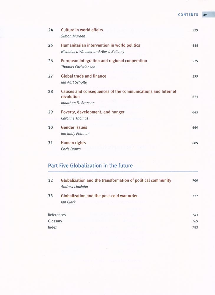 『THE GLOBALIZATION OF WORLD POLITICS : An introduction to international relations』 4