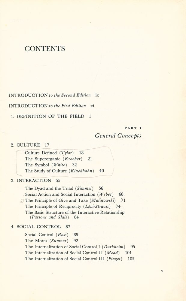 『Sociological Theory : A BOOK OF READINGS』 2