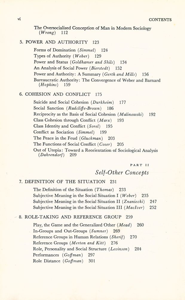 『Sociological Theory : A BOOK OF READINGS』 3