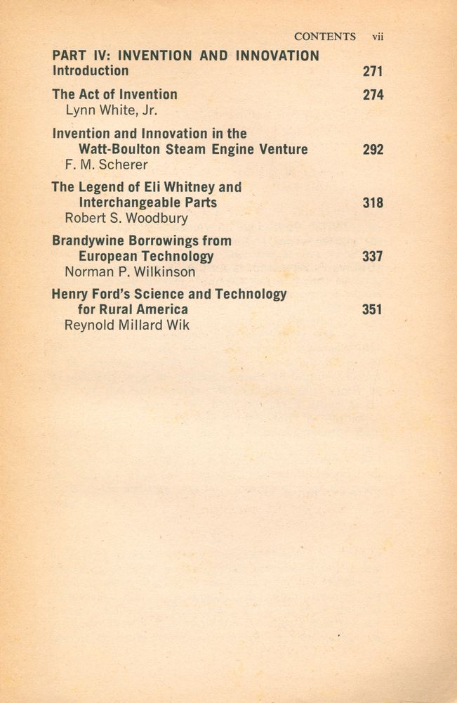 『TECHNOLOGY AND CULTURE : AN ANTHOLOGY』 4
