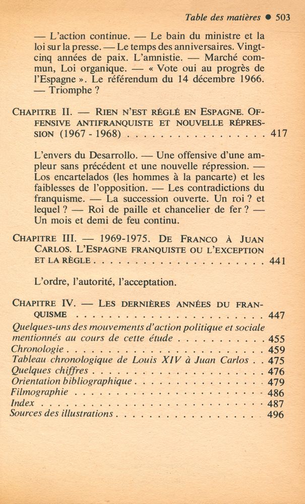 『HISTOIRE DE L'ESPAGNE FRANQUISTE 2 : de 1951 à aujourd'hui』 8