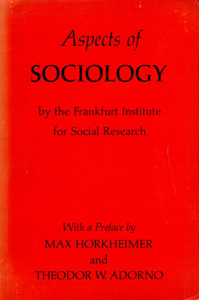 『Aspects of Sociology』 1