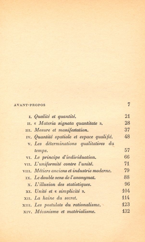 『Le règne de la quantité et les signes des temps』 2