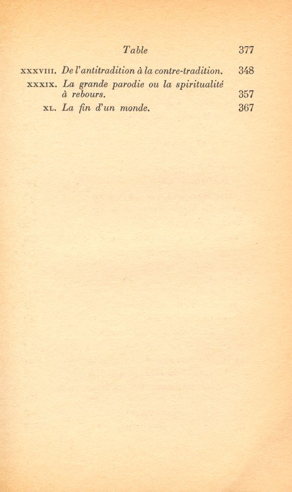 『Le règne de la quantité et les signes des temps』 4