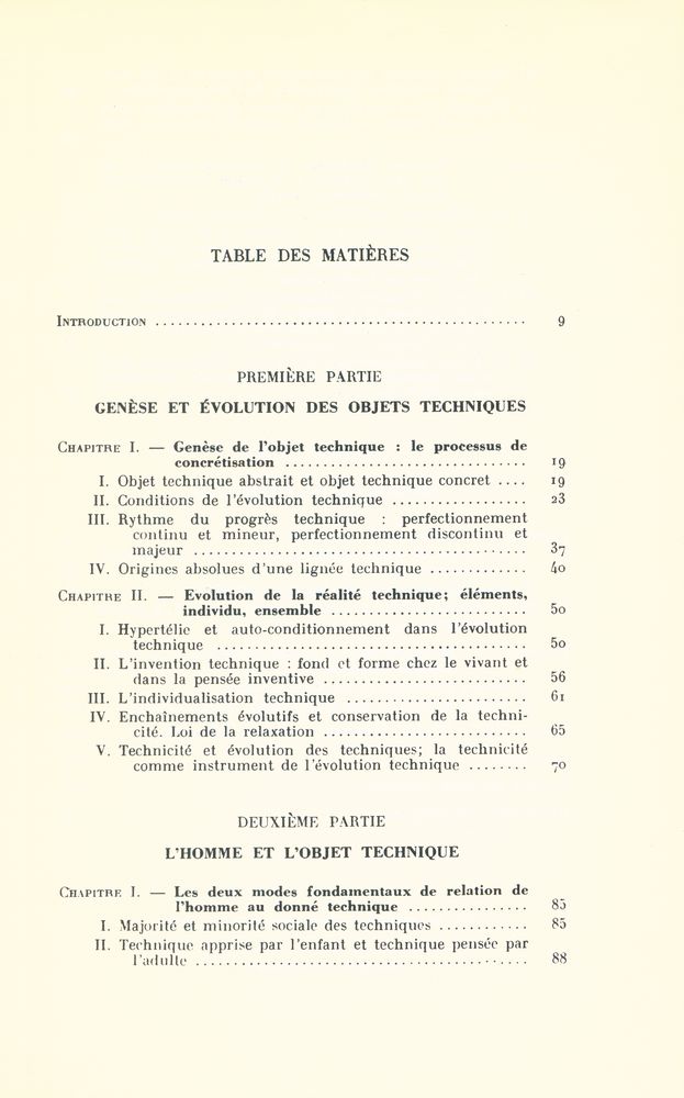 『DU MODE D'EXISTENCE DES OBJETS TECHNIQUES』 2