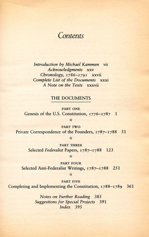 『The Origins of the American Constitution』 2