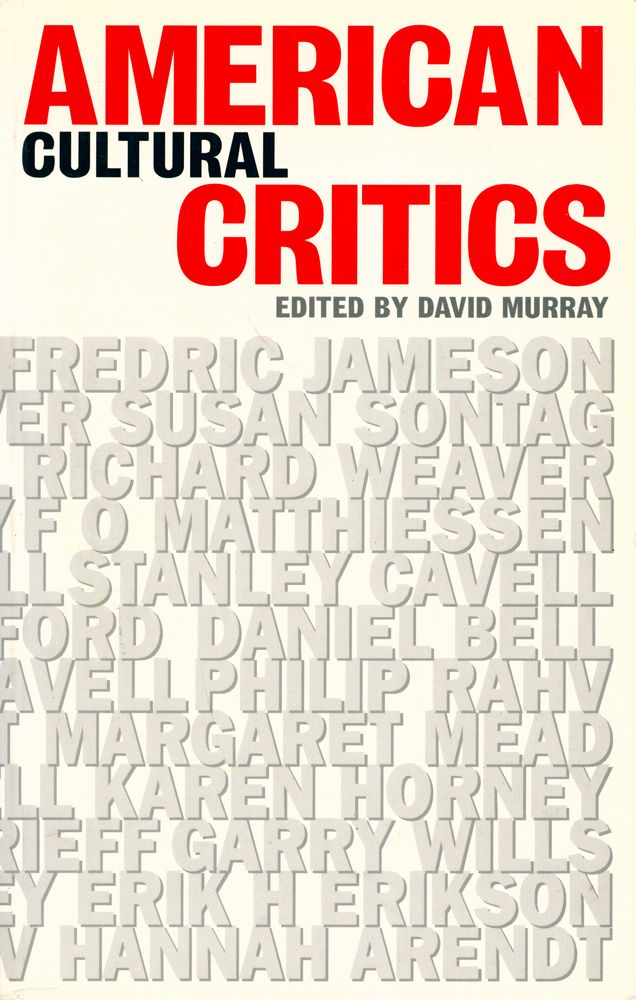 『AMERICAN CULTURAL CRITICS』 1
