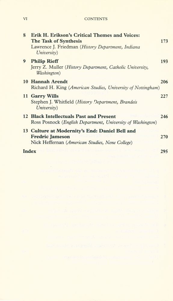 『AMERICAN CULTURAL CRITICS』 3