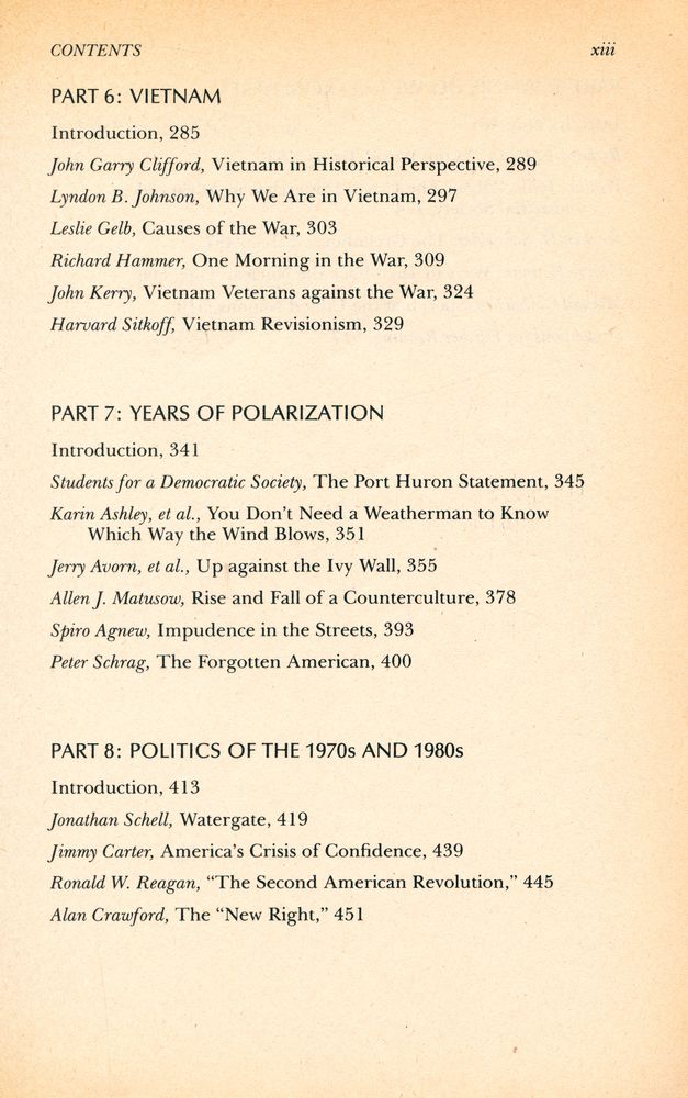 『A HISTORY OF OUR TIME : Readings on Postwar America』 4