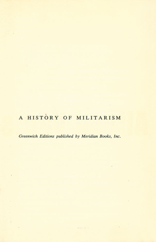 『a history of militarism』 2