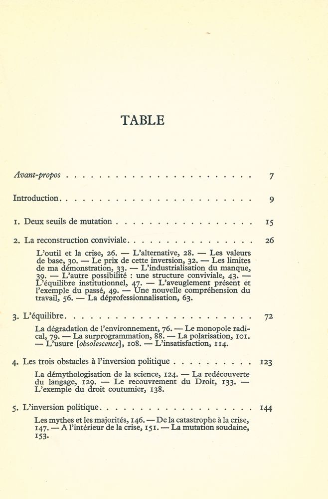 『La convivialité』 2