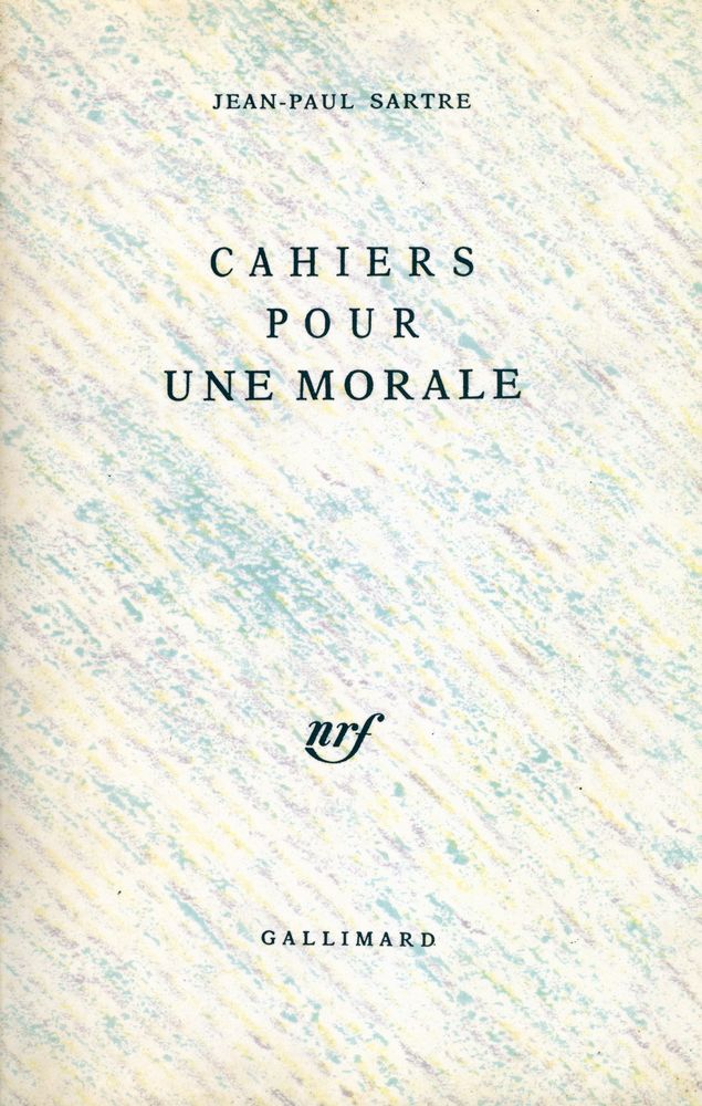『CAHIERS POUR UNE MORALE』 1