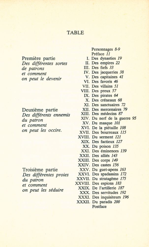 『Machiavel Le Patron』 2