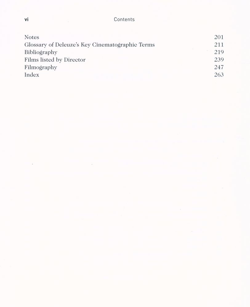 『Deleuze & Cinema : The Film Concepts』 3
