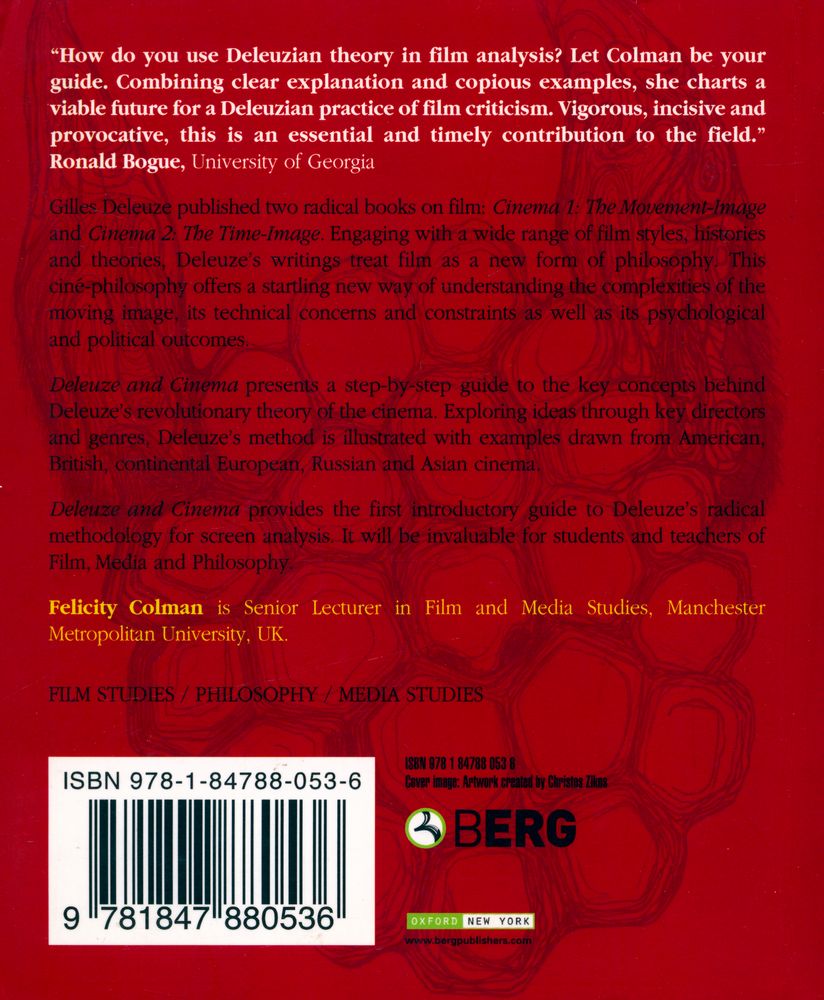 『Deleuze & Cinema : The Film Concepts』 4