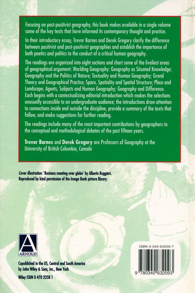 『Reading Human Geography: The Poetics and Politics of Inquiry』 4
