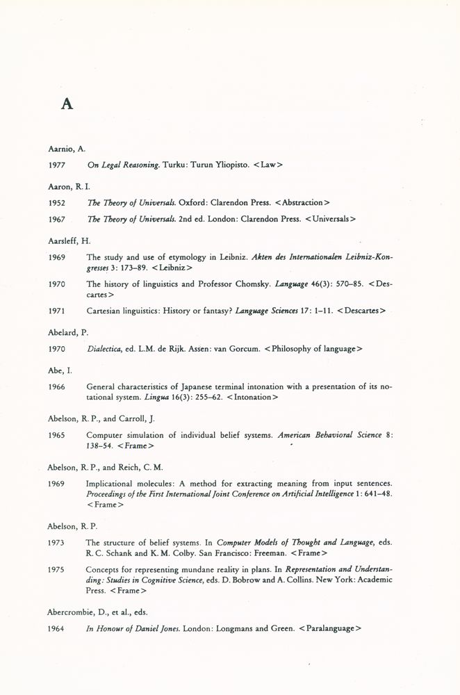 『Encyclopedic Dictionary of Semiotics : Tome 3 Bibliography』 2