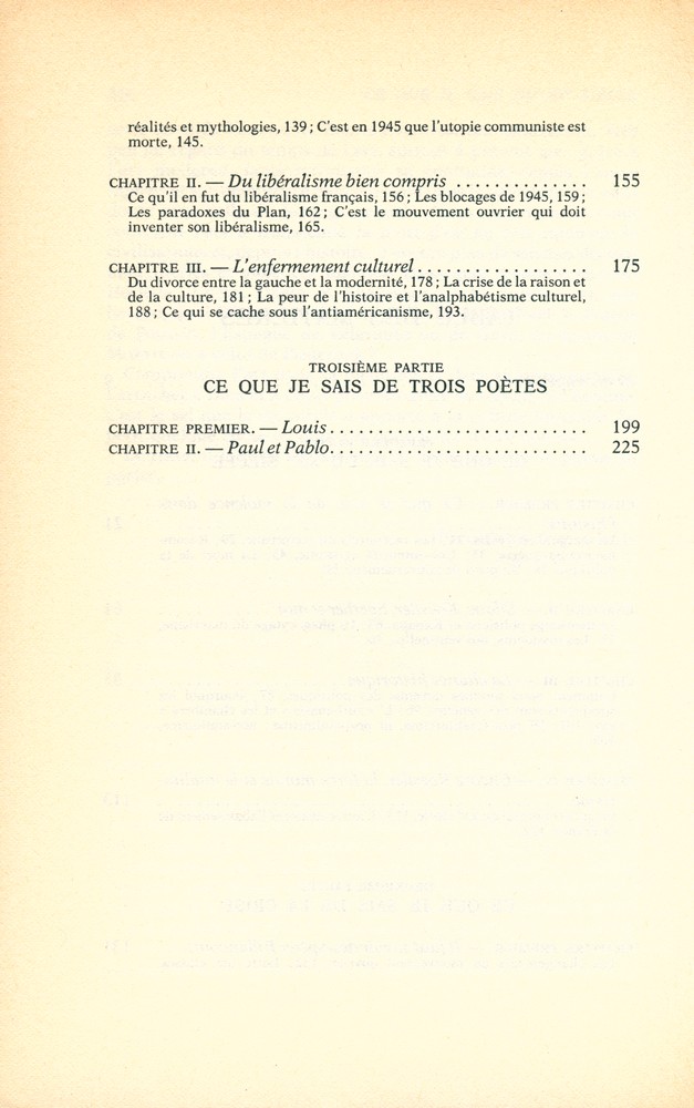 『CE QUE JE SAIS DU XXe SIÈCLE』 3